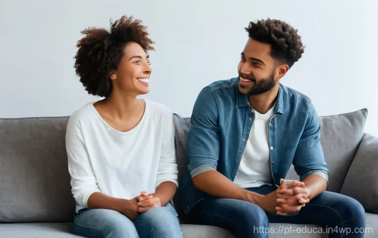 관계기술 교육을 위한 효과적인 커뮤니케이션 전략 - **Prompt: Communicating Healthy Boundaries**
    "A young adult, dressed in professional yet approac...